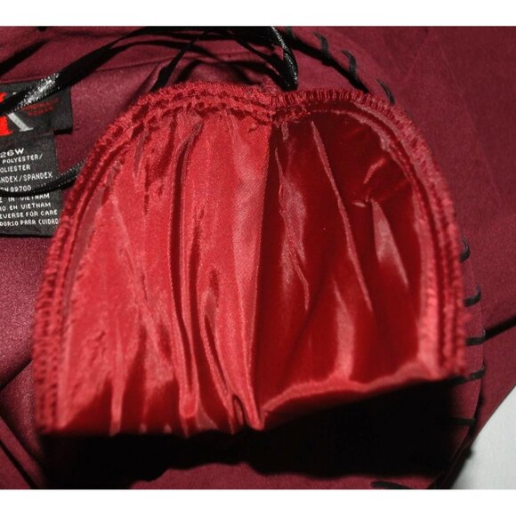 R&K Originals Vintage Plum Purple Faux Suede Button Front Jacket Size 26W Pocket - Picture 8 of 10